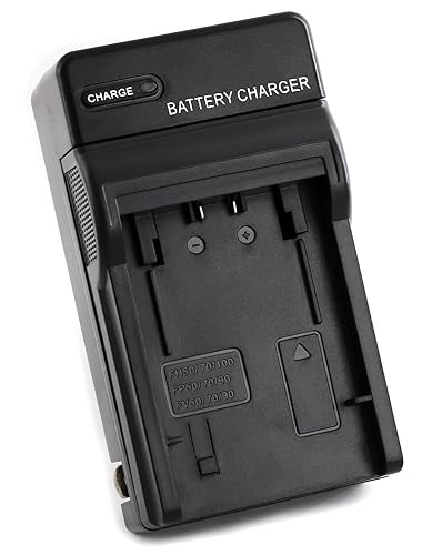 Norifon NP-FH50 Wall Charger for Sony DCR-DVD108 DCR-DVD610 DCR-DVD105 DCR-HC21 DCR-HC52 DCR-HC38 DCR-SR45 DCR-SR47 DCR-SX85 DCR-SX45 DCR-SX44