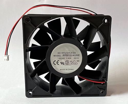 PFB1224UHE Fan 24V 2.40A 12CM 120mm L×120mm W×38mm H DC BRUSHLESS Fan