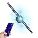 LUMINA 12.5" 3D Holographic Fan, Hologram Fan with 3D Video Projector Display, IOS/Android Wi-Fi App Control, 1024x256px HD Resolution, Bluetooth