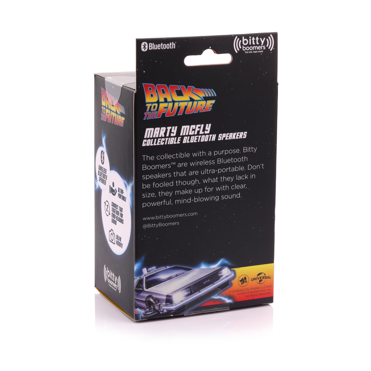 Bitty Boomers Universal: Back to The Future - Marty McFly - Mini Bluetooth Speaker