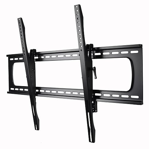 VideoSecu Heavy Duty Extra-Large Tilt TV Wall Mount Bracket for Most 55"-90" LED, LCD, OLED, Plasma Flat Screen TVs up to VESA 1000x700 mm and Loading