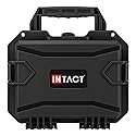 Eylar 11.8" Intact Series Compact Hard Camera Case, Lightweight and Durable Stacker Design with Foam (Black)