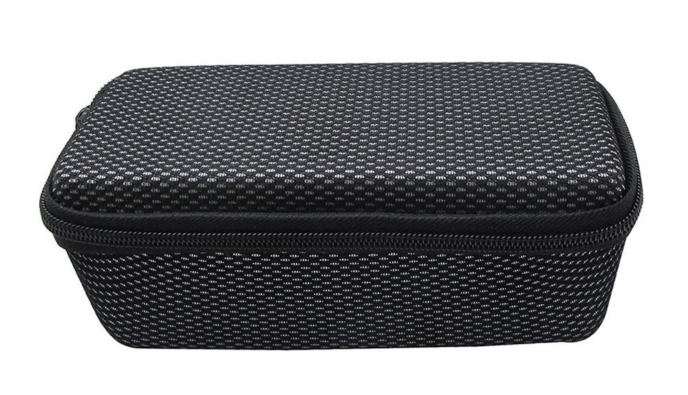 FitSand Hard Case Compatible for Sony XB20 Portable Bluetooth Speaker (Black+Silver)