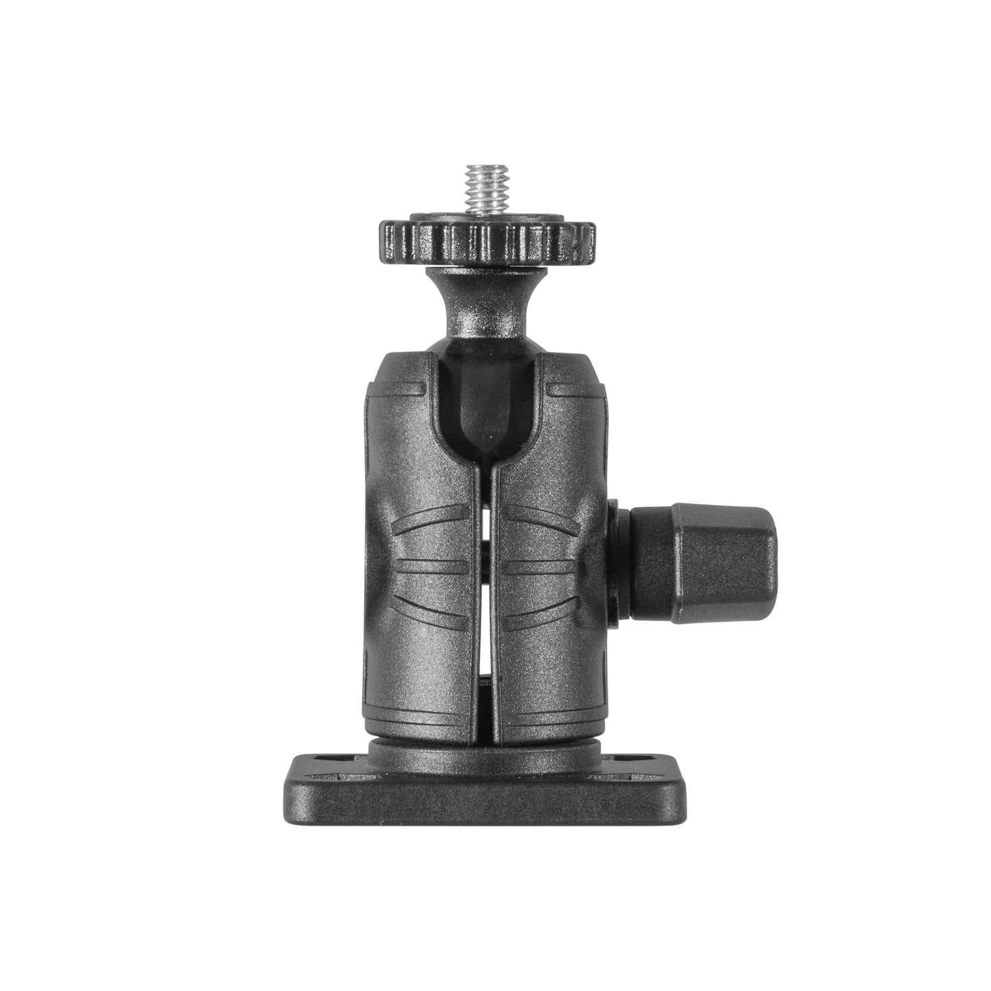 iBOLT 1/4 inch 20 Camera Screw IncrediBOLT AMPS w/ 2 inch Single Socket Arm- Drill Base Mount- Great for Security Cameras, 1/4 inch Screw Accessories