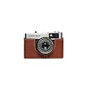 Trip 35 Case, BolinUS Handmade Genuine Real Leather Half Camera Case Bag Cover for Olympus Trip 35 Camera with Hand Strap (LavaBrown)