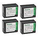 Kastar NP-FF70 Battery 4-Pack Replacement for Sony DCR-IP45, DCR-IP45E, DCR-IP5, DCR-IP55, DCR-IP55E, DCR-IP5E, DCR-IP7, DCR-IP7BT, DCR-IP7E