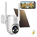 SOLIOM 4G LTE Cellular Security Camera, No WiFi Security Camera for Remote Areas, Solar Powered Wireless Outdoor Camera, 2K Color Night Vision, 360°
