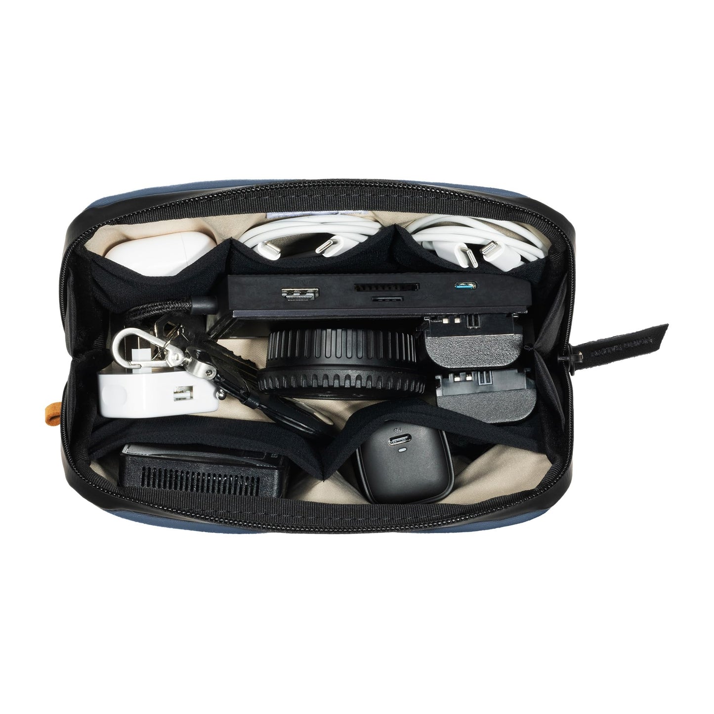 Native Union Stow Lite Organizer W.F.A Tech Organizer - Minimalist Travel Pouch Made of Recycled Materials for Everyday Accessory Storage & Protection