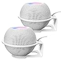 Sturdy Metal Made Wall Mount Compatible with Homepod Mini, Space Saving Accessories for Hompod Mini, Wall Mount Without Interference Restores The