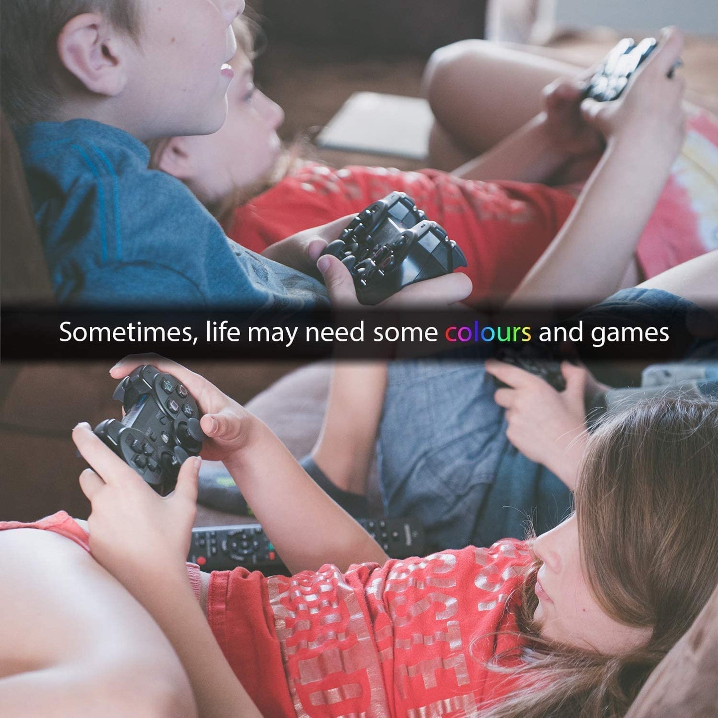 WFPOWER Wireless IR Remote Control 24 keys PS4 Cooling Fan RGB USB LED Cooler Thermal Fan Pad Stand for PC Case CPU Cooler Computer Gaming PS4