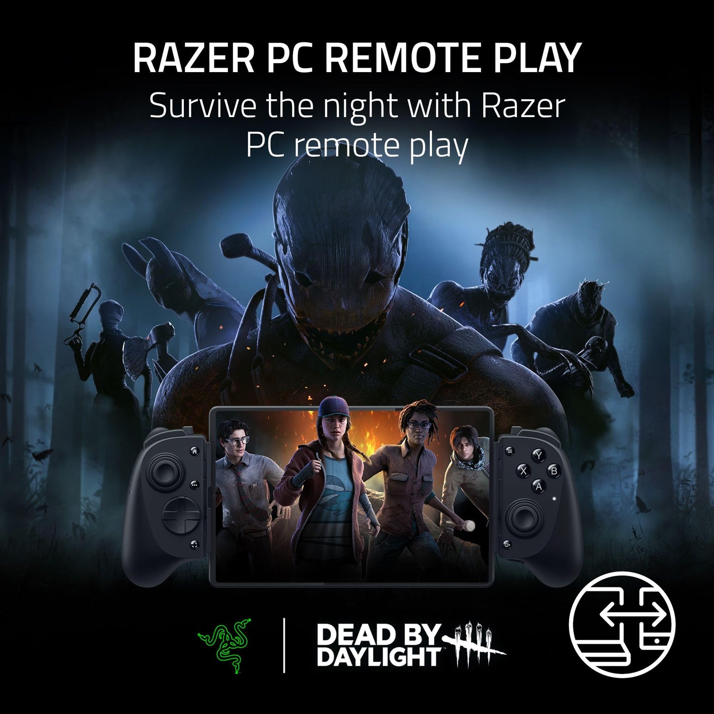 Razer Kishi V3 Pro Gaming Controller for iPhone 15, 16, 17 Series, Android & iPad mini up to 8": Full Sized TMR Thumbsticks - Back Buttons - PC Remote