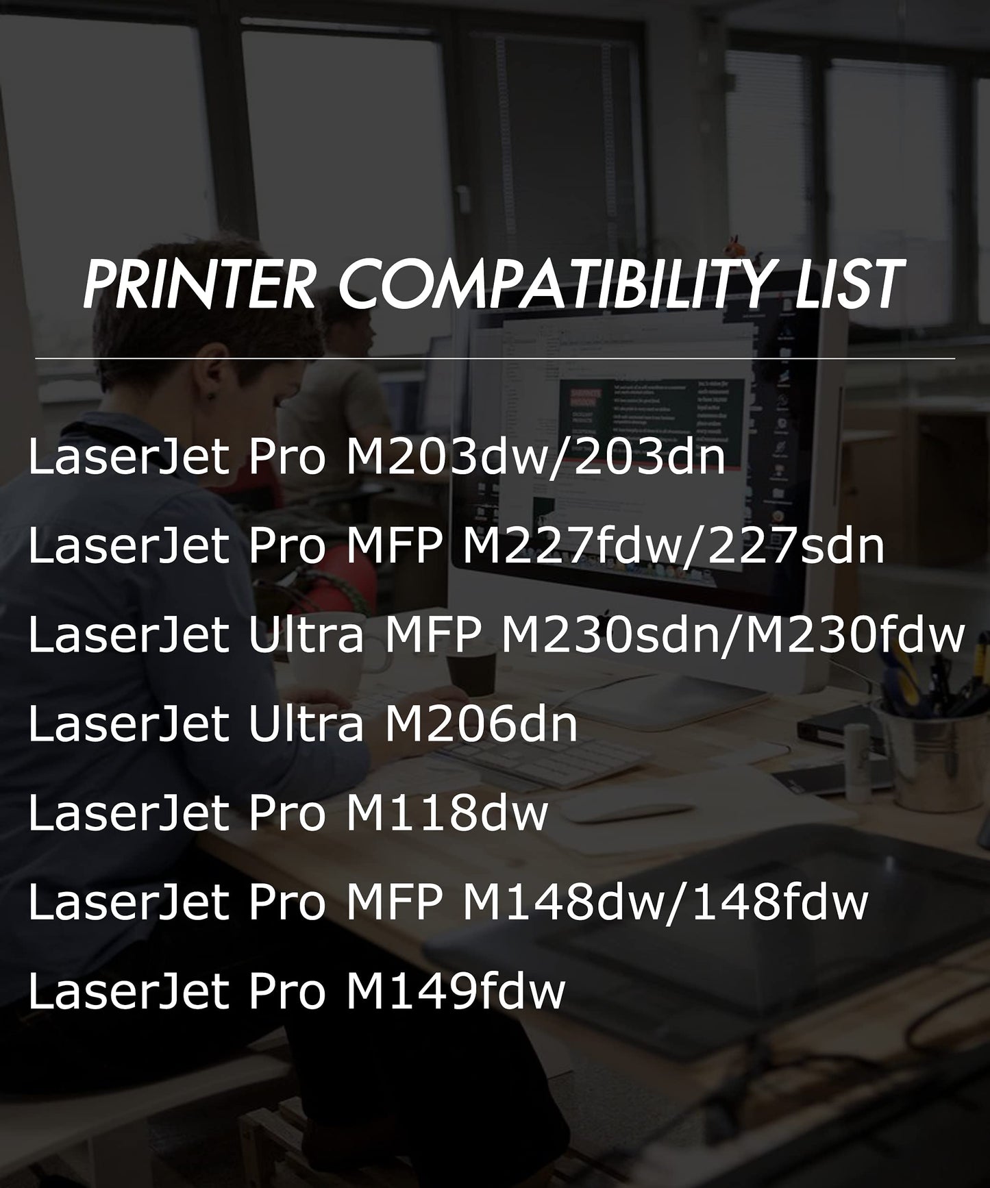 Green Toner Supply 32A Drum (3-Pack) Compatible with CF232A HP32A Drum Unit Only for Laser Pro MFP M118dw M148dw M148fdw M203d M203dn M203dw M227fdn