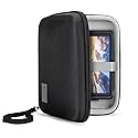 USA Gear 7.5 Inch Hard Shell Camera Monitor Case - Portable Video Monitor Bag Compatible with Feelworld S55 V3, Atomos, SmallHD Focus, Shinobi SDI