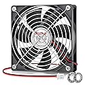 Wathai 120mm x 25mm 12V DC Brushless Cooling Fan Dual Ball High Speed 2Pin for Computer Case Cooler