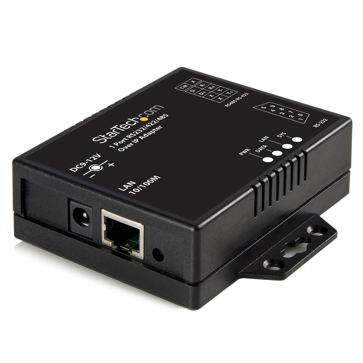 StarTech NETRS2321E 1 Port RS-232/422/485 Serial over IP Ethernet Device Server