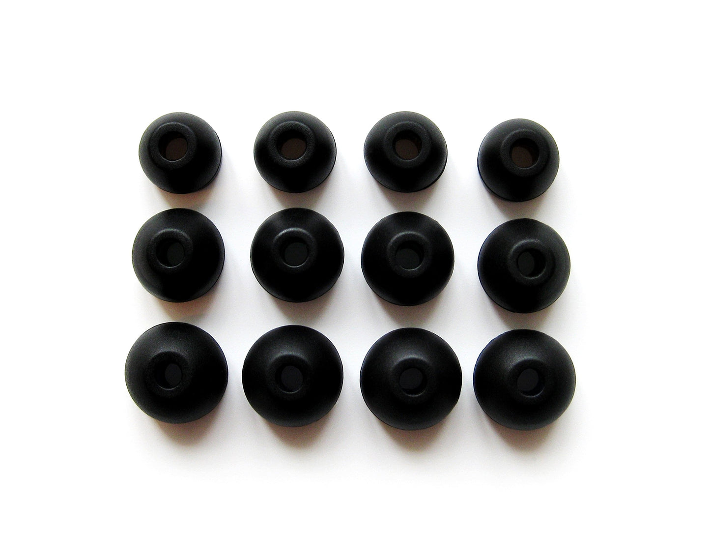 12 pcs: S/M/L (B-HB) Replacement Eartips Earbuds Set Compatible with Jaybird JF4 Freedom Sprint in-Ear Earphones Headsets