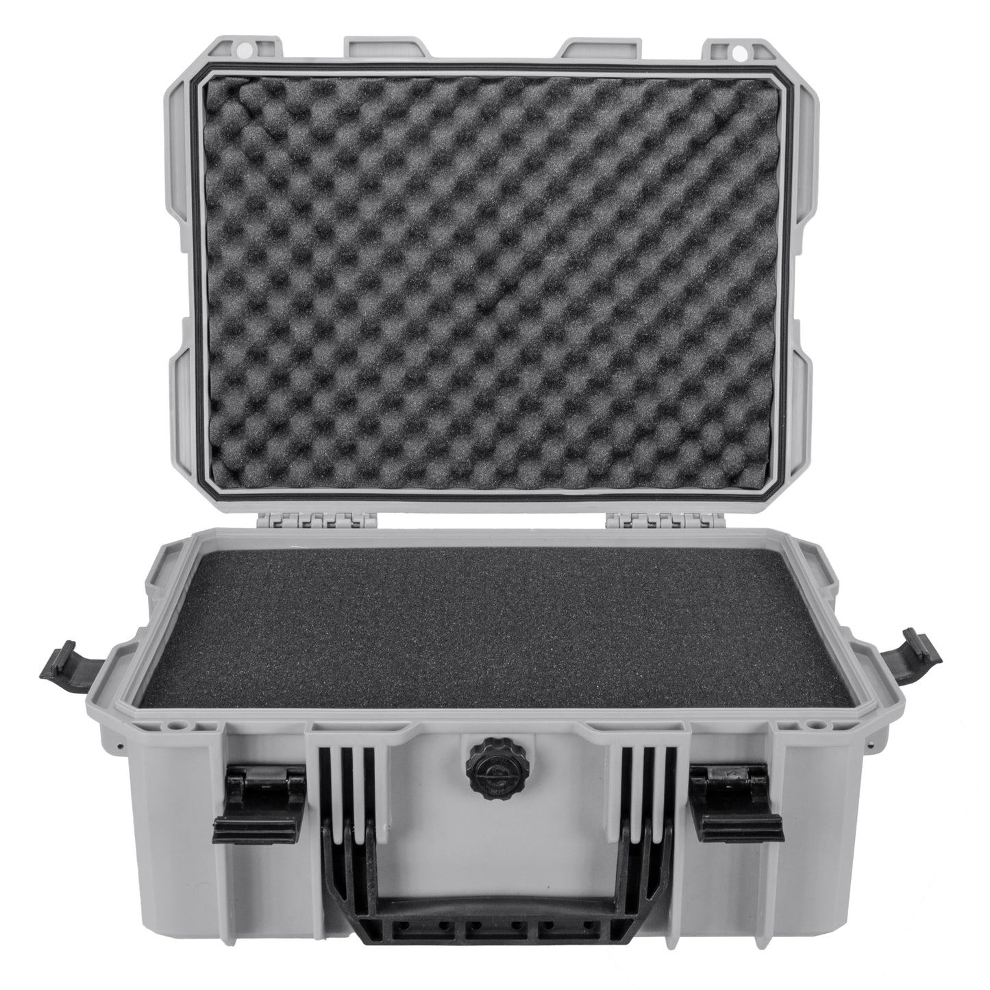 Eylar 18" Intact Series Hard Camera Case, Lightweight and Durable Stacker Design with Foam (Gray)