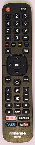 EN2A27 NEW HISENSE OEM HDTV REMOTE CONTROL PN: 179430