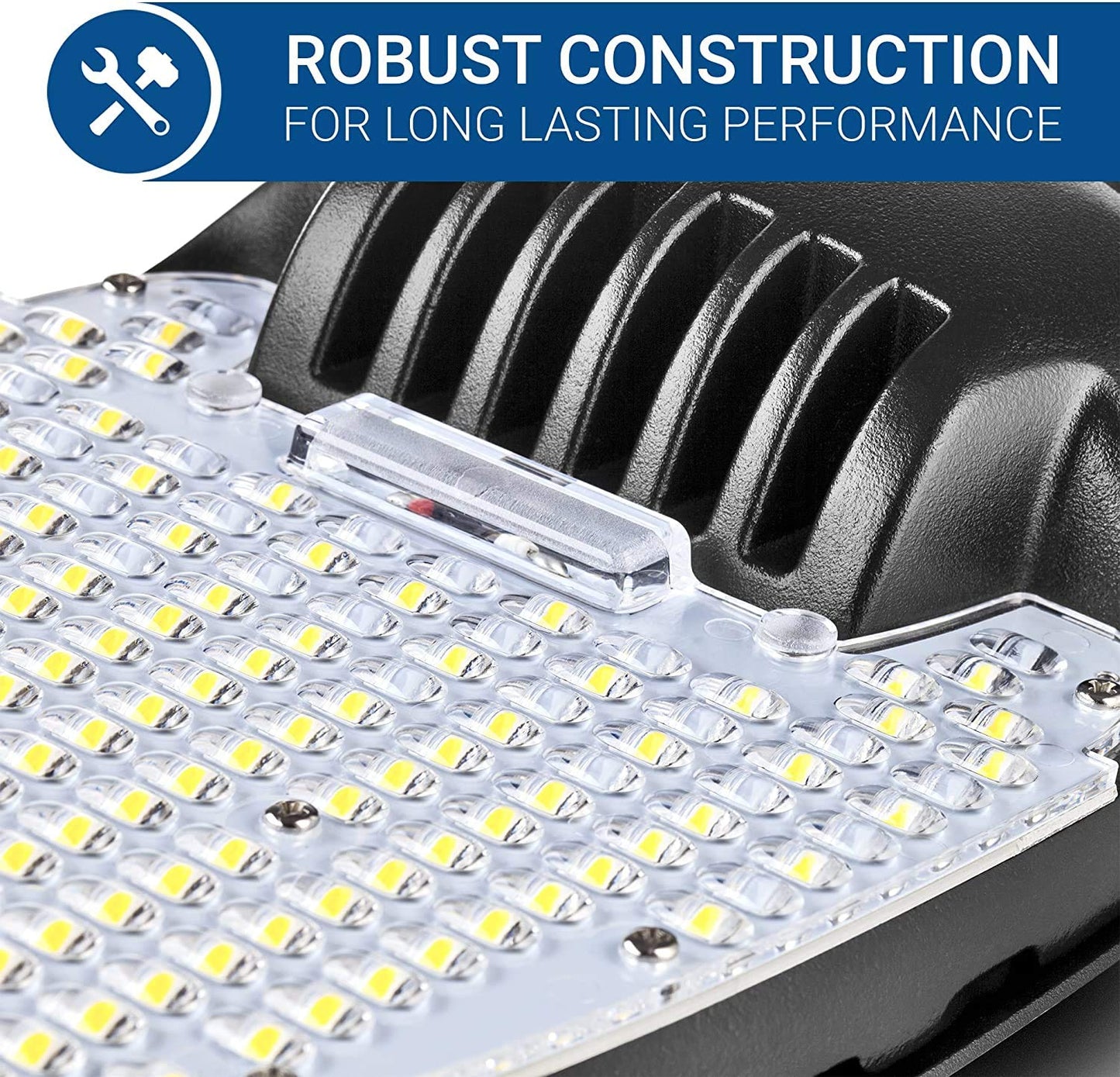 OSTEK LED Shoebox Area Corn Light Bulb 75W/95W/115W LED Retrofit Kits