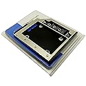 Nimitz 2nd HDD SSD Hard Drive Caddy Adapter Compatible with Lenovo Thinkpad T440p T540p W540p W541 with Bezel