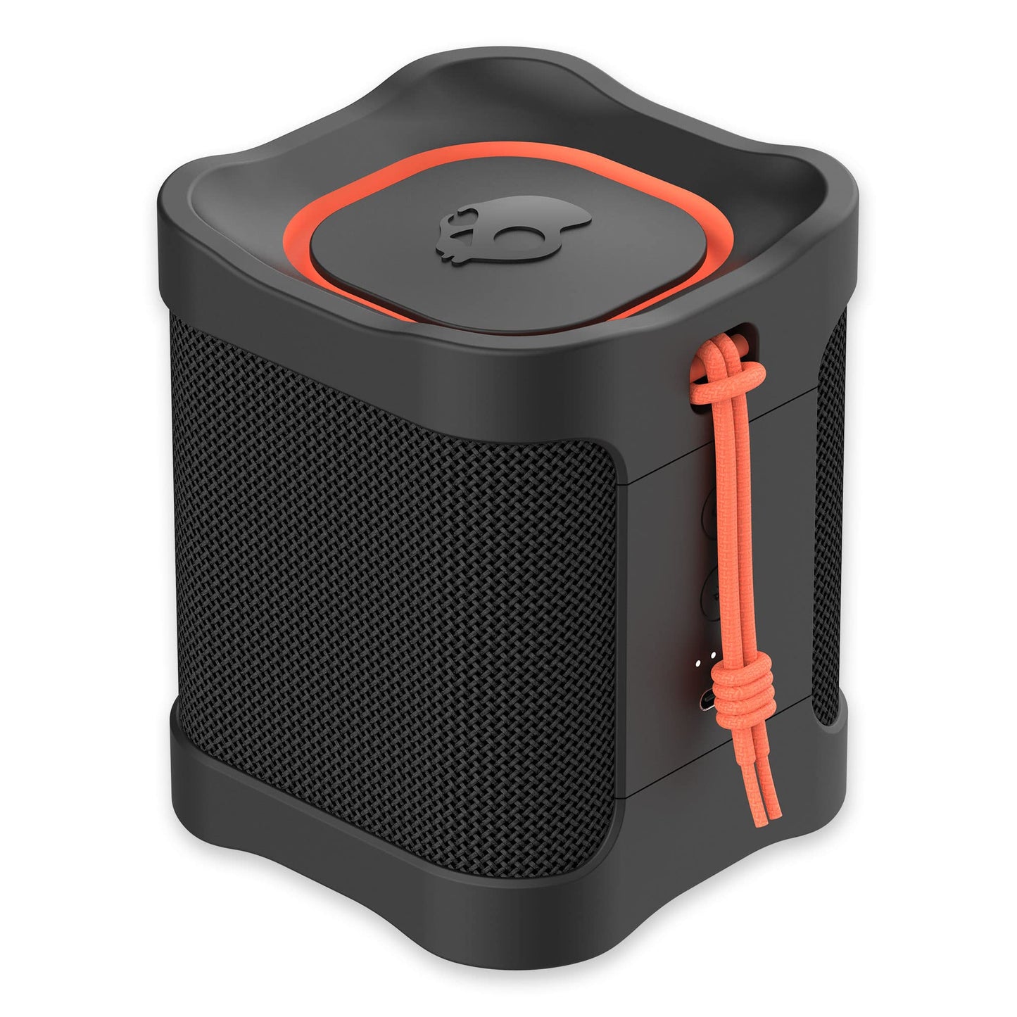Skullcandy Terrain Mini Wireless Bluetooth Speaker - IPX7 Waterproof Portable Speaker with Dual Custom Passive Radiators, 14 Hour Battery, Nylon Wrist