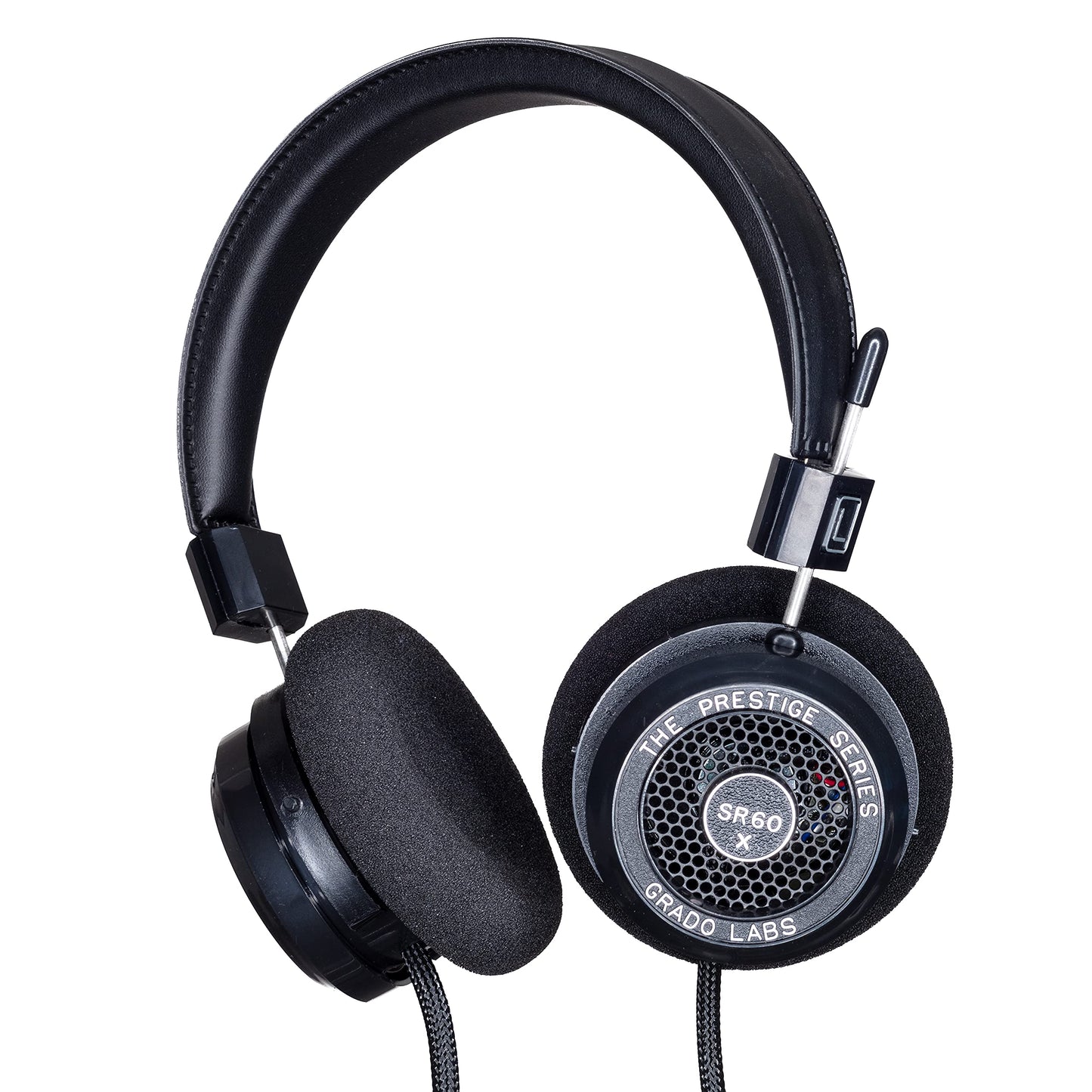 GRADO SR60x Prestige Series Wired Open-Back Headphones - Dynamic Over-Ear Headphones with 44mm Drivers, Lightweight Build, Hand-Assembled in Brooklyn…