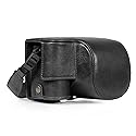 MegaGear Ever Ready Genuine Leather Camera Case Compatible with Nikon Z30 (16-50mm)(Black)