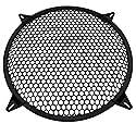 Yocimango 12 Inch Durable Plastic Mesh Waffle Speaker Cover/Screws Audio Sub Woofer Grille Net Protector Cover/Horn Guard Grills Decorative DIY Home