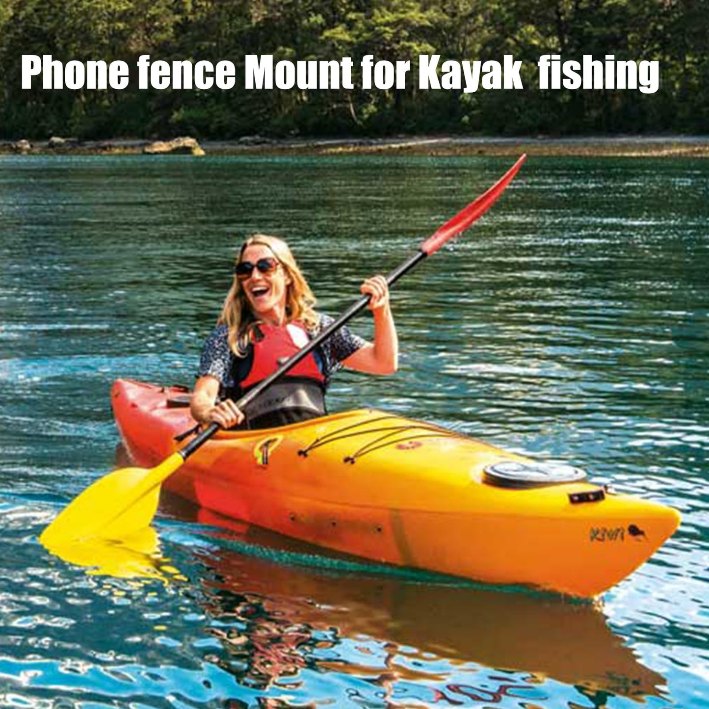 Baseball Cell Phone Fence Mount, iPhone Fence Mount with Battery Holder for iPhone & Android, Gopro, Mevo Start, Support Recording While Charging