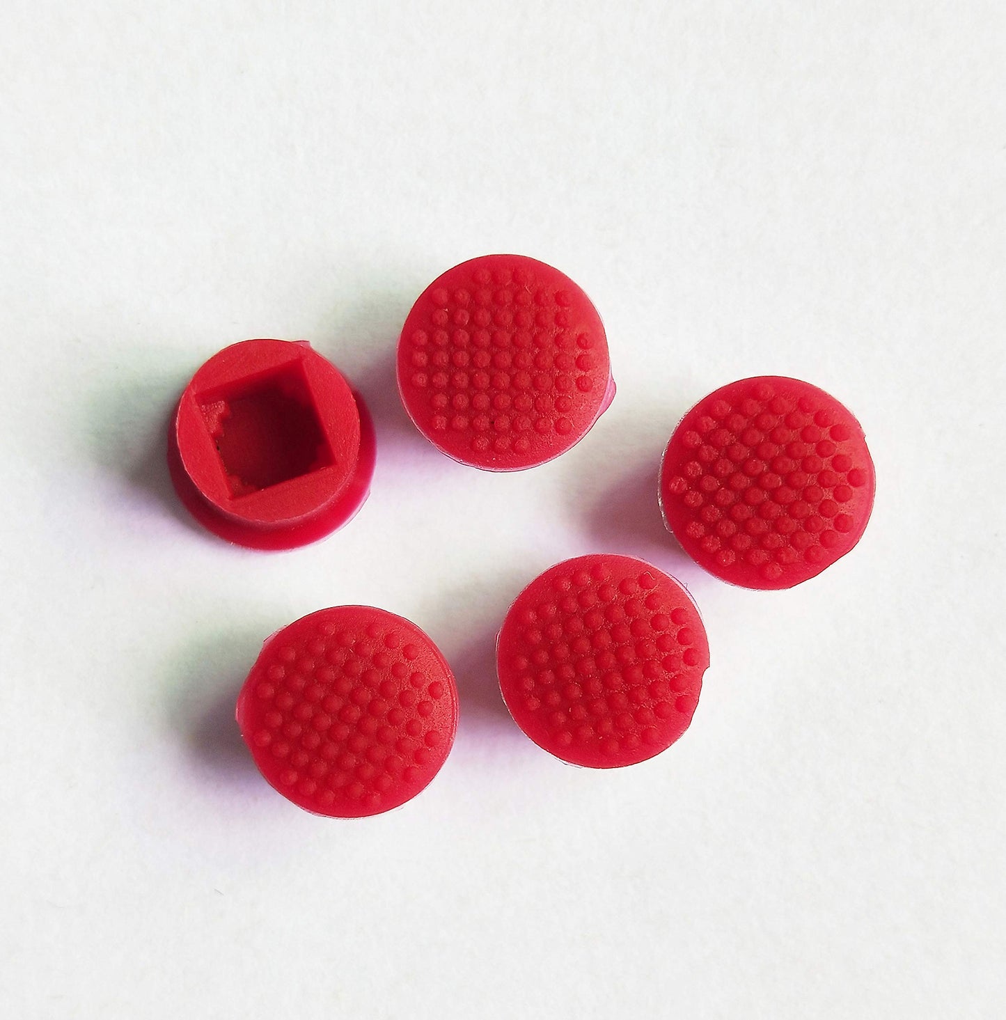 5 PCS TrackPoint Keyboard Mouse Red Cap Soft Dome Laptop Pointer for IBM Lenovo ThinkPad