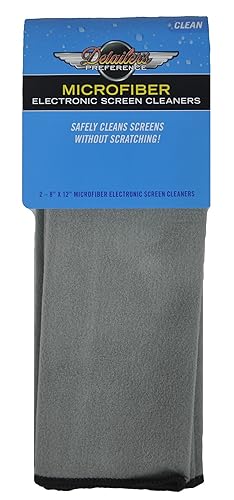 Eurow Microfiber Screen & Lens Cleaning Cloths, Streak-Free, Lint-Free Wipes for Phones, Tablets, Laptops, TVs, Eyeglasses & Camera Lenses, Soft
