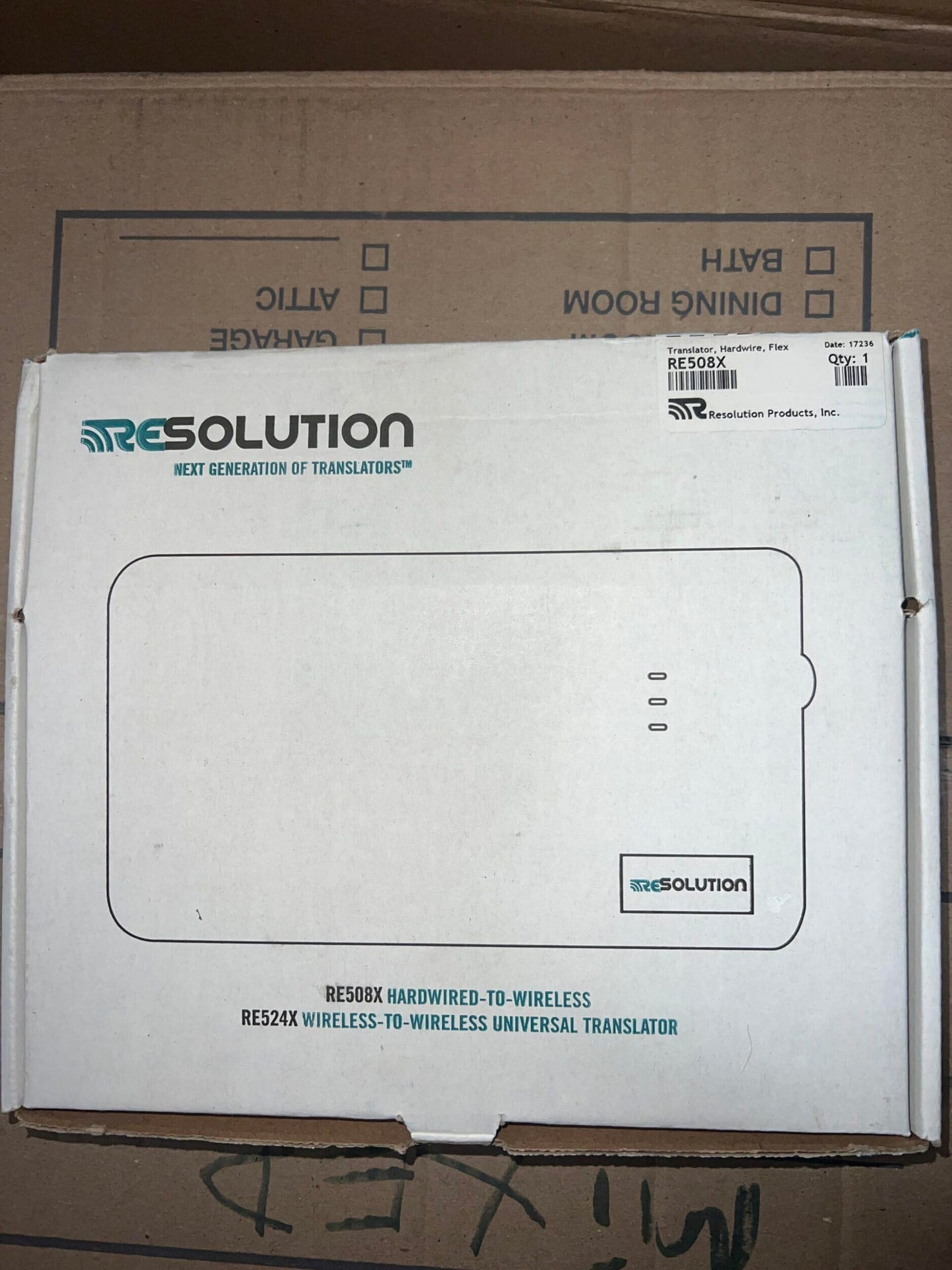 Resolution home-security-systems - RE508X Hardwired to Wireless Universal Translator