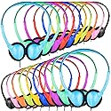 ZNXZXP 18 Pack Classroom Kids Headphones Bulk for School Students Children Teen Boys Girls, Wholesale Bulk Headphones for Classroom Earphones 3.5mm…