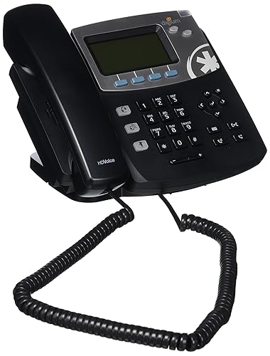 Digium, Inc. - Phone, D40 2-Line SIP with HD Voice, Backlit Display, INTERNATIONAL Version, Icon Keys