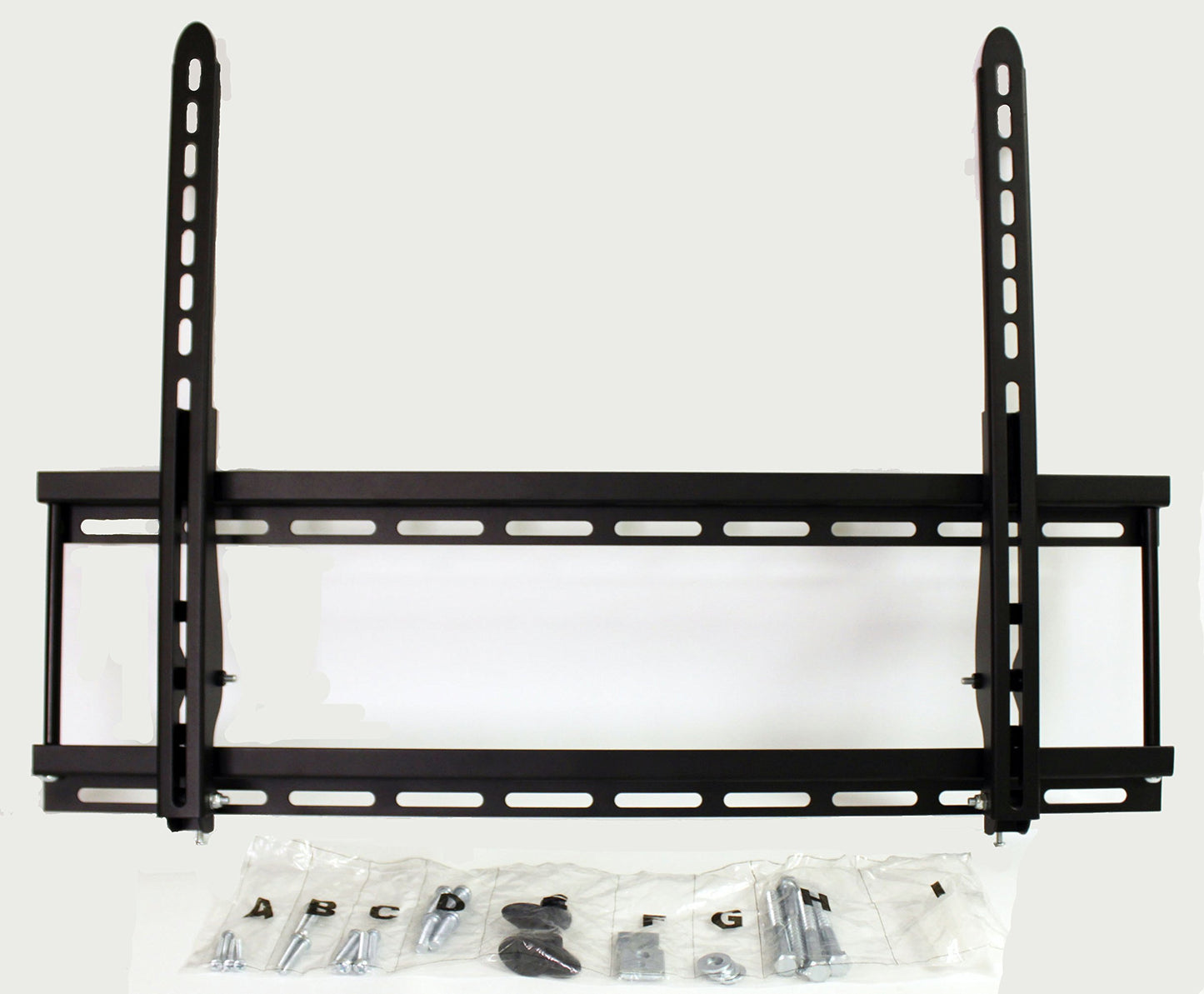 Rocelco LTM Large Tilt TV Mount for TV, Fits 37" to 70" up to 150 lbs (Black)