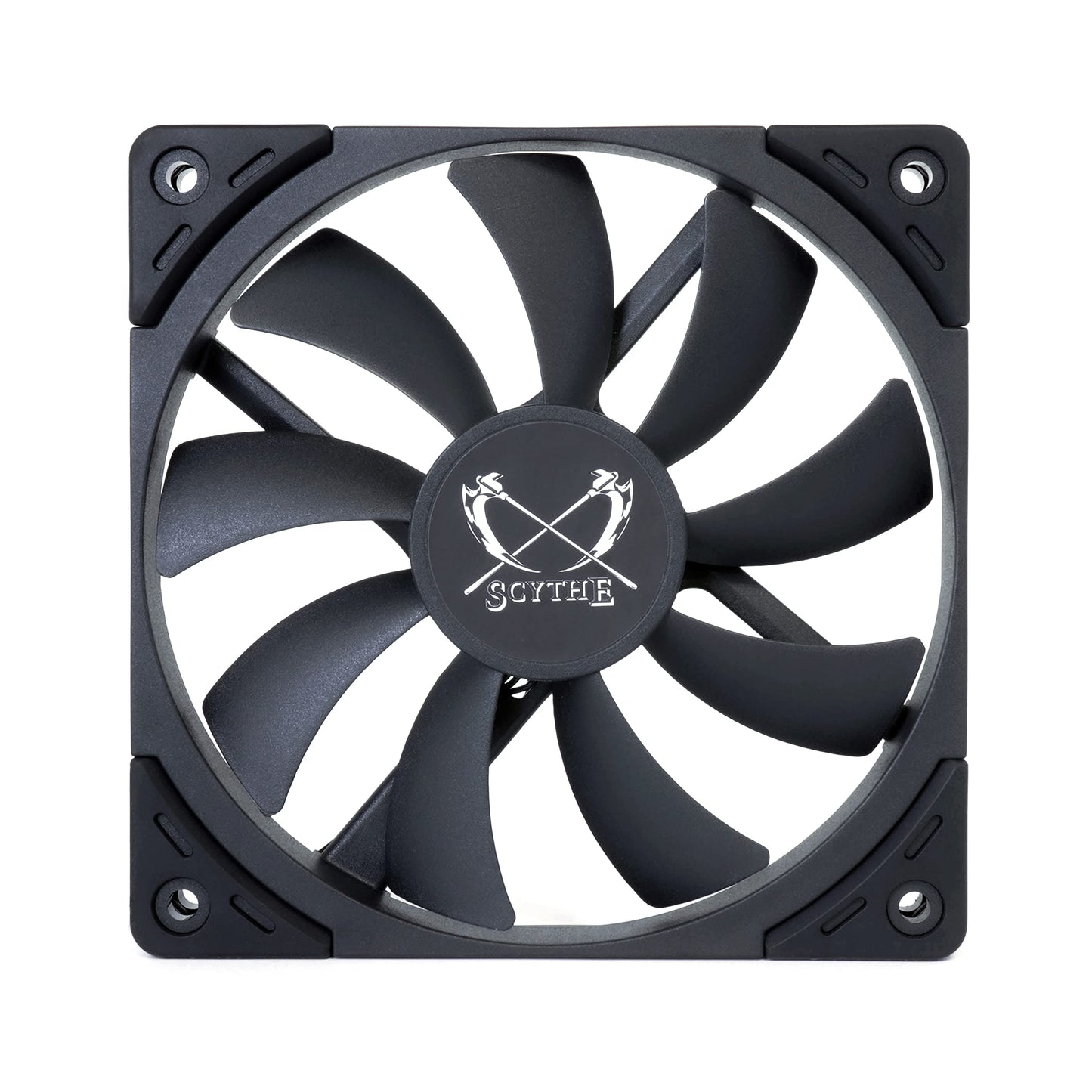 Scythe Kaze Flex II 120 Slim PWN Premium Slim PC Fan,120mm x 15mm, Fluid Dynamic Bearing, 4-Pin Connector (Kaze Flex II Slim, 1200RPM)