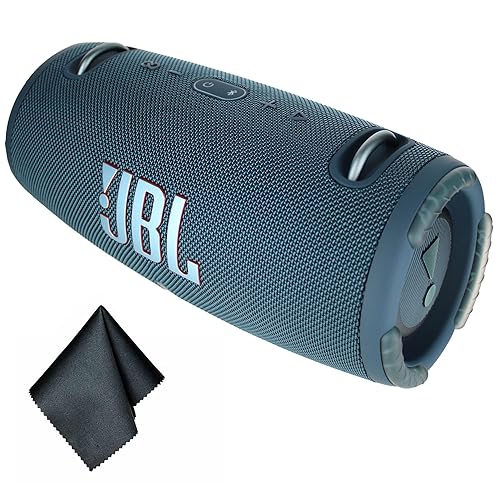 JBL Xtreme 3 Portable Bluetooth Speaker (Blue) with Extended Protection