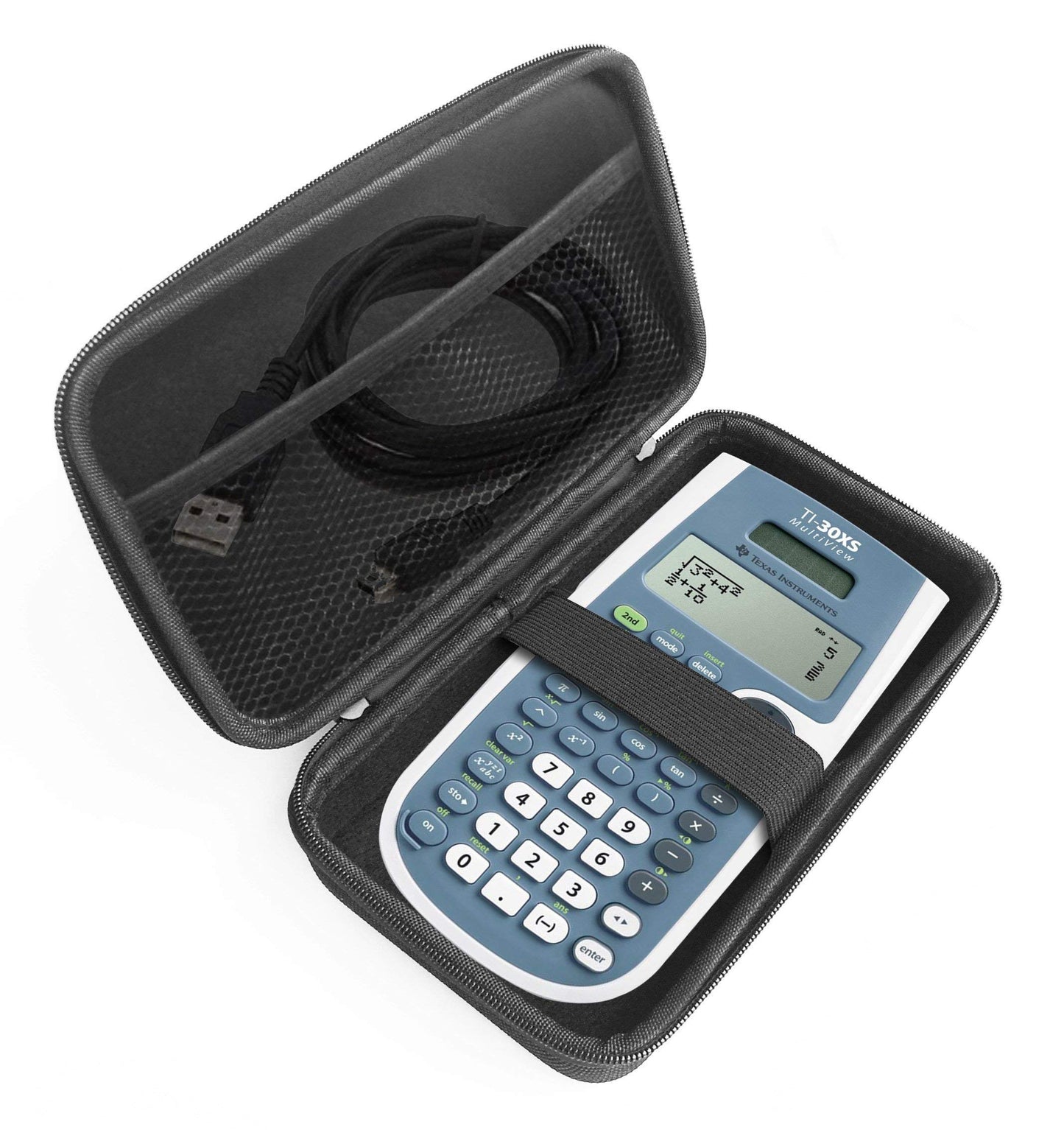 FitSand Hard Case Compatible for Texas Instruments TI-30XS MultiView Scientific Calculator