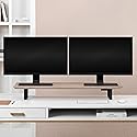 Anji Mountain Monitor Stand - Desktop Organizer & Laptop Riser, Ergonomic Monitor Riser, Space-Saving Monitor Stand for Desk, Durable Construction