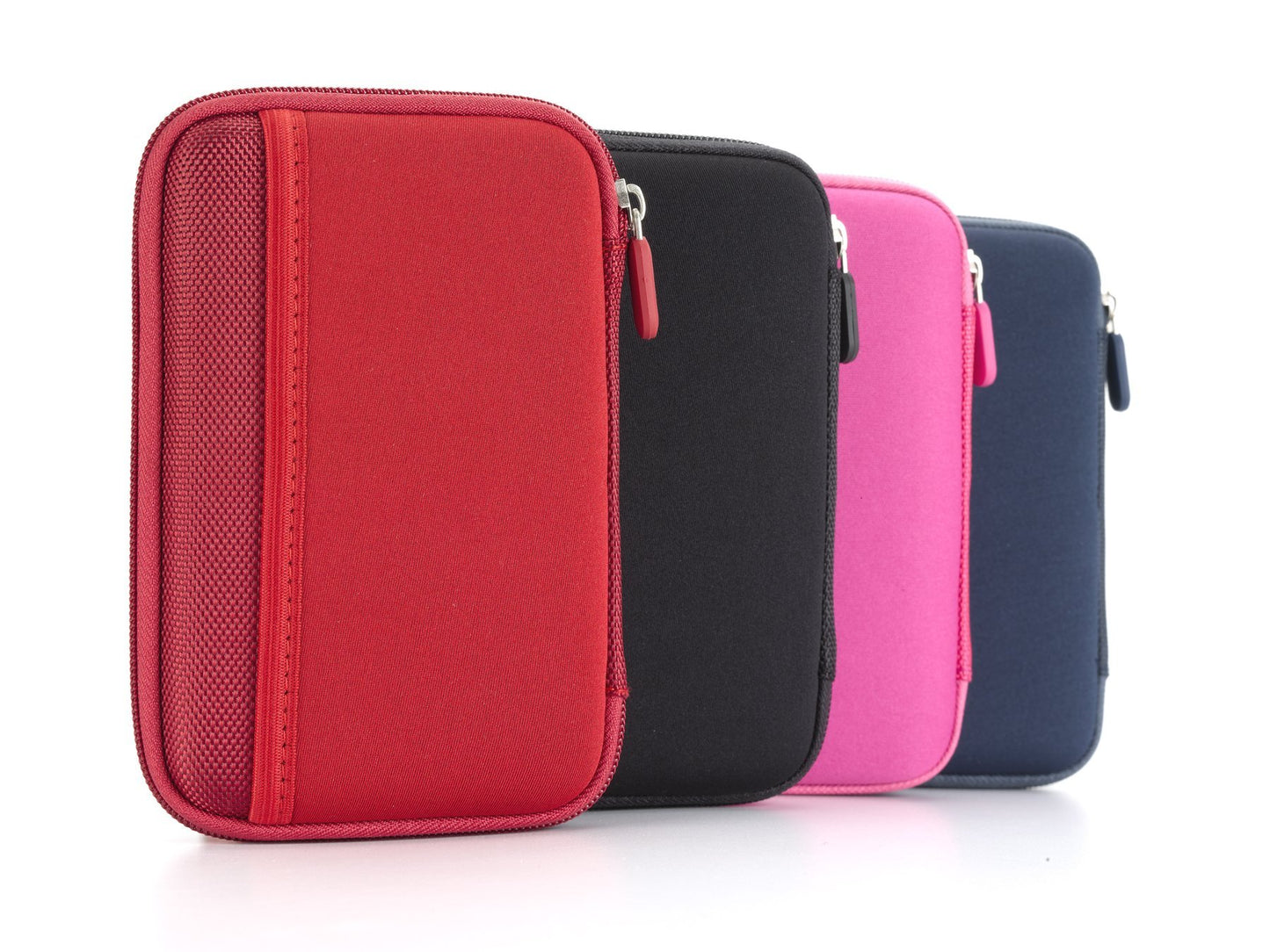 Drive Logic DL-64-RED Portable EVA Hard Drive Carrying Case Pouch, Red