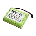 HQRP Cordless Phone Battery Compatible with Panasonic KX-TC1486, KX-TC1486B, KX-TG2120, KX-TG2122 Cordless Telephone/Extended/High-Capacity