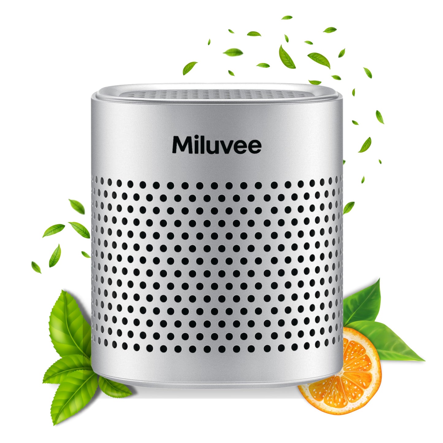 Miluvee Premium Refrigerator Deodorizer, 10-Year Reusable Odor Absorber for Car, Pet, Closet, Fridge | Produce Saver, Keep Food Fresh Longer | No