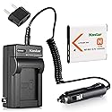 Kastar Battery and Charger Replacement for Sony DSC-W710 DSC-W730 DSC-W800 DSC-W810 DSC-W830 DSC-WX10 DSC-WX100 DSC-WX150 DSC-WX200 DSC-WX220 DSC-WX30