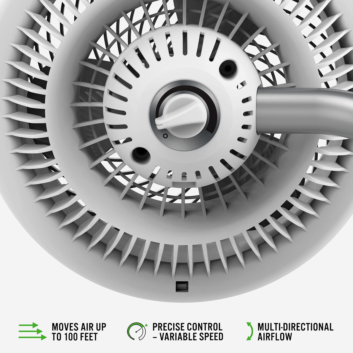 Vornado 723DC Energy Smart Full-Size Air Circulator, Fan with Variable Speed Control, Brushless DC Motor, 100 ft Airflow Range, Vortex Air Circulation