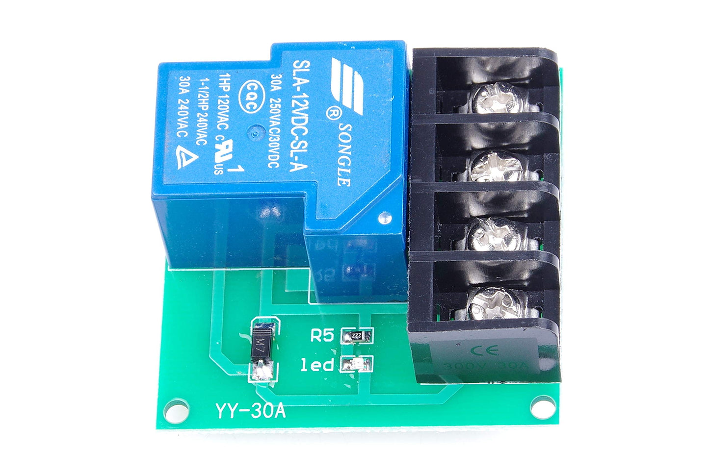 KNACRO 1-Channel 30A High Current 12V Contactor Relay Switch Power Switch DC Power Switching Control Board Module Electrical Relay switches…
