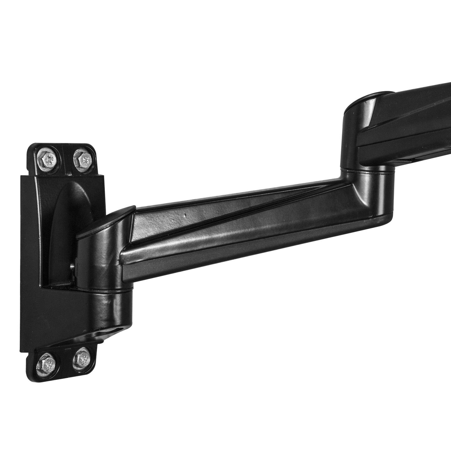 StarTech.com Wall Mount Dual Monitor Arm Articulating Ergonomic VESA Wall Mount for 2X 24 Displays Synchronized Adjustable Crossbar
