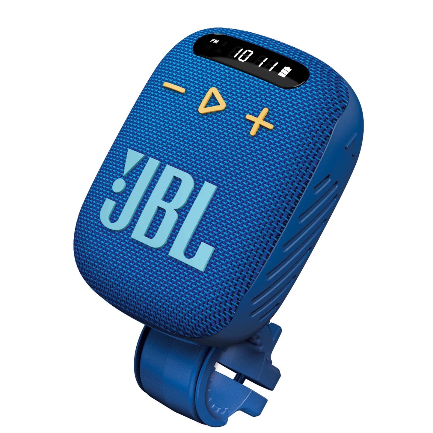 JBL Wind 3 FM Bluetooth Handlebar Speaker (Blue) (Renewed)