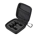 SoleKing Mini Mic Case Wireless Lavalier Microphone Case for Wireless lavalier microphones Wireless Microphones Mini Tiny Mic Lapel Clip Microphones