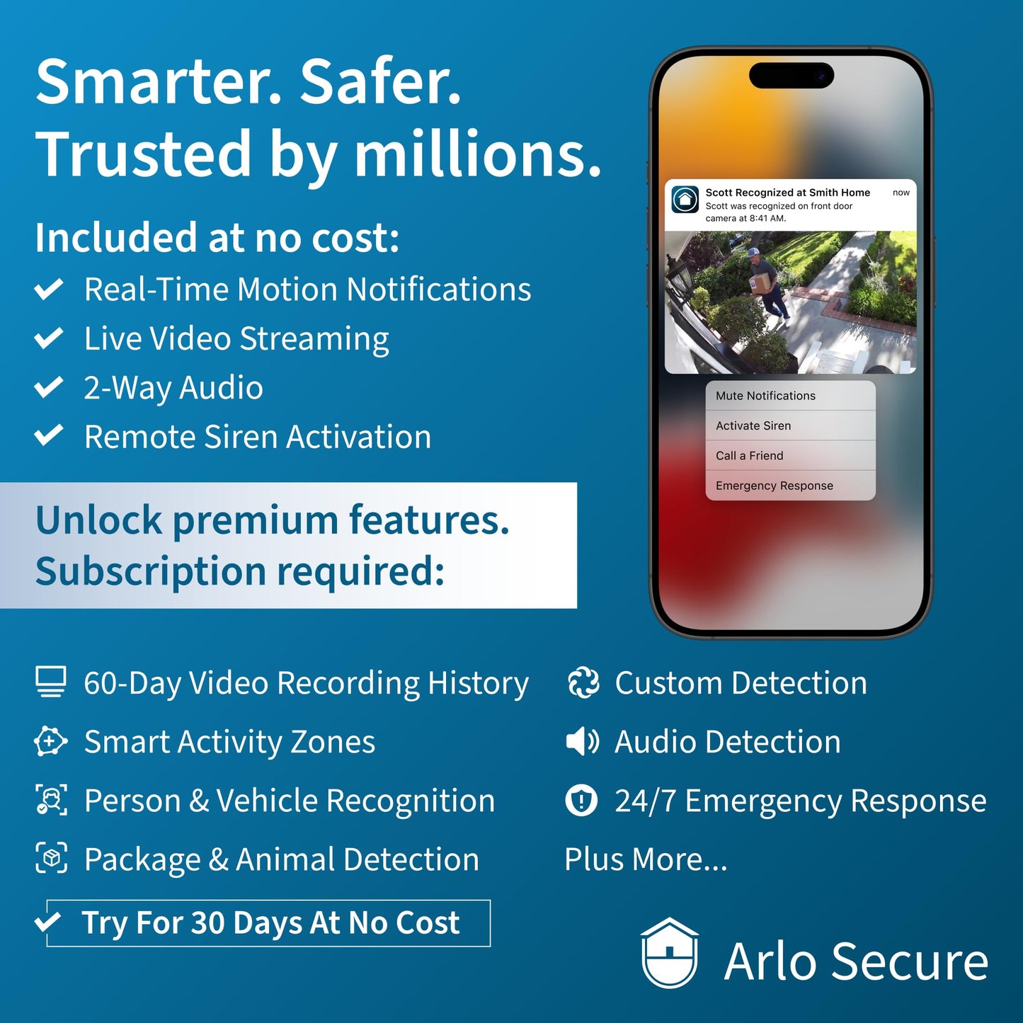 Arlo Essential Security Camera 1080p HD | Outdoor - Indoor | 2nd Gen |2 Cameras (Renewed)