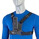 STUNTMAN High Stability Chest Mount for Action Cameras with a Tripod Socket - fits Insta360 (X4, X3, X2, ONE RS 1-Inch 360), DJI (Osmo Pocket 3